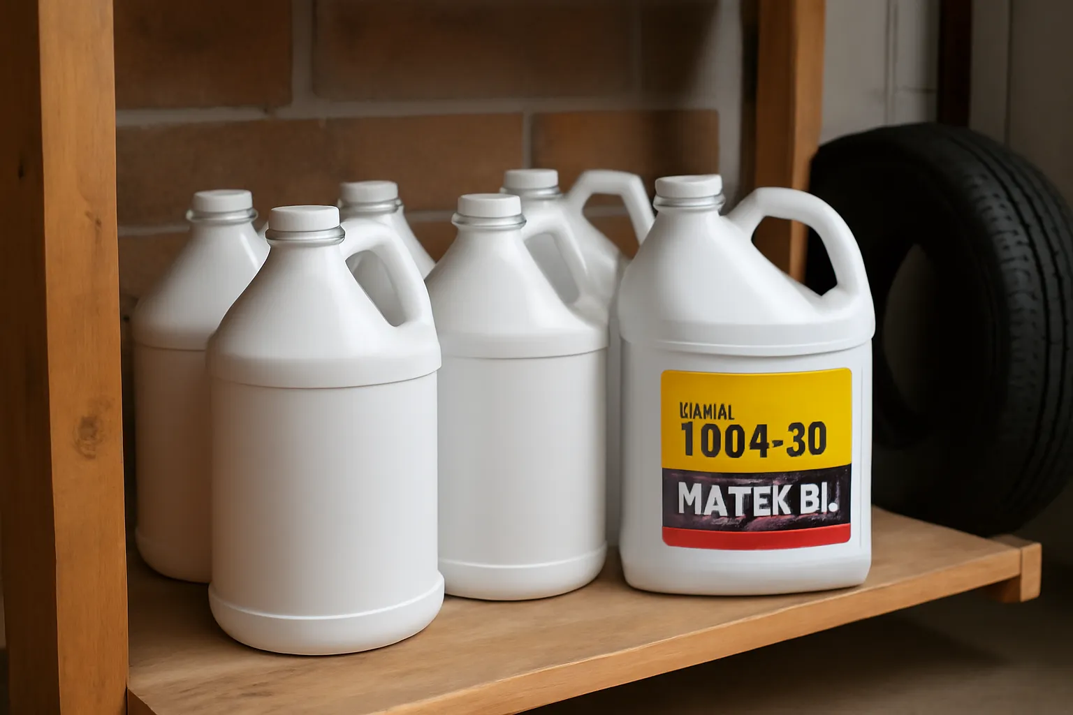 Engine oil storage