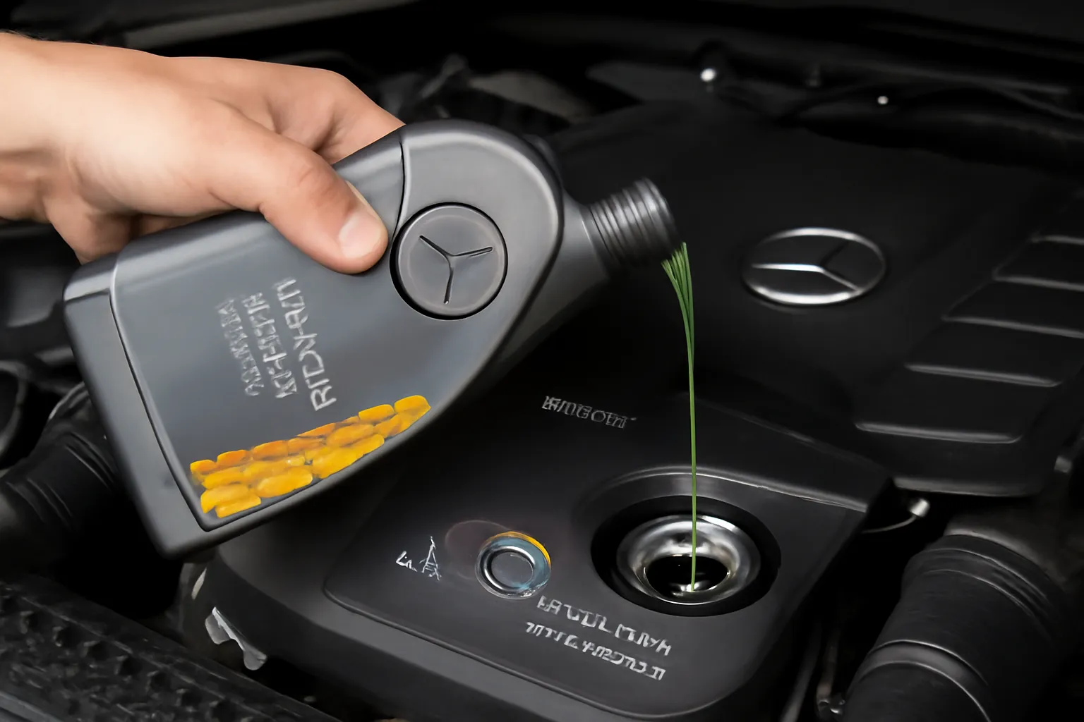 Mercedes -Benz engine oil supplement