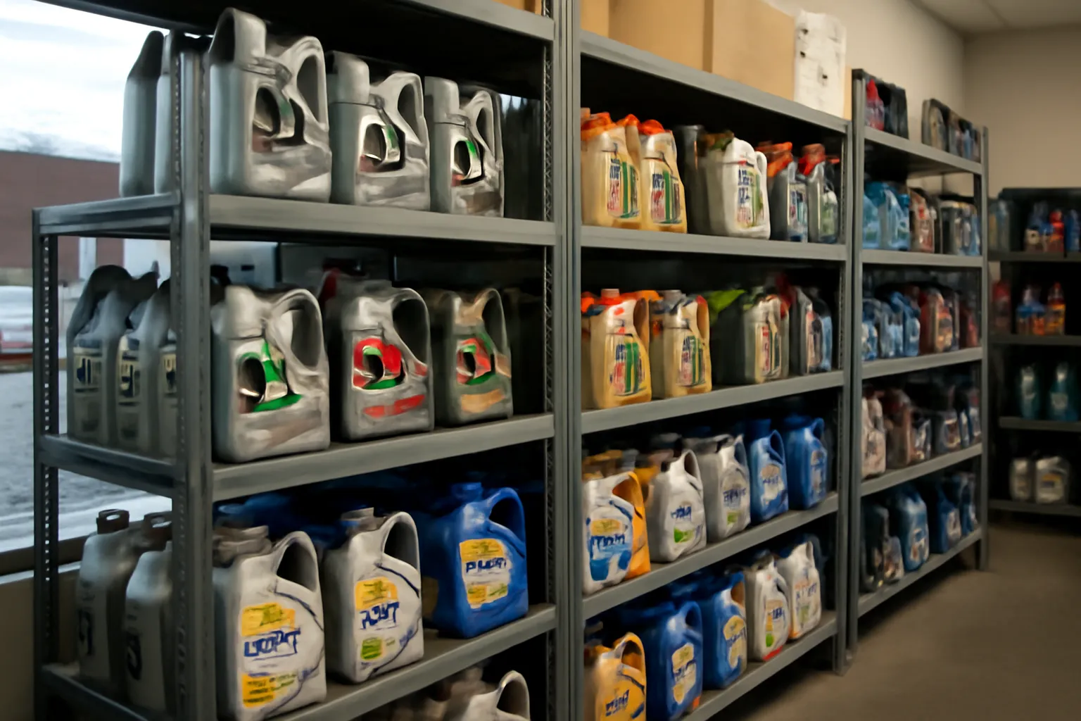 Engine oil sales