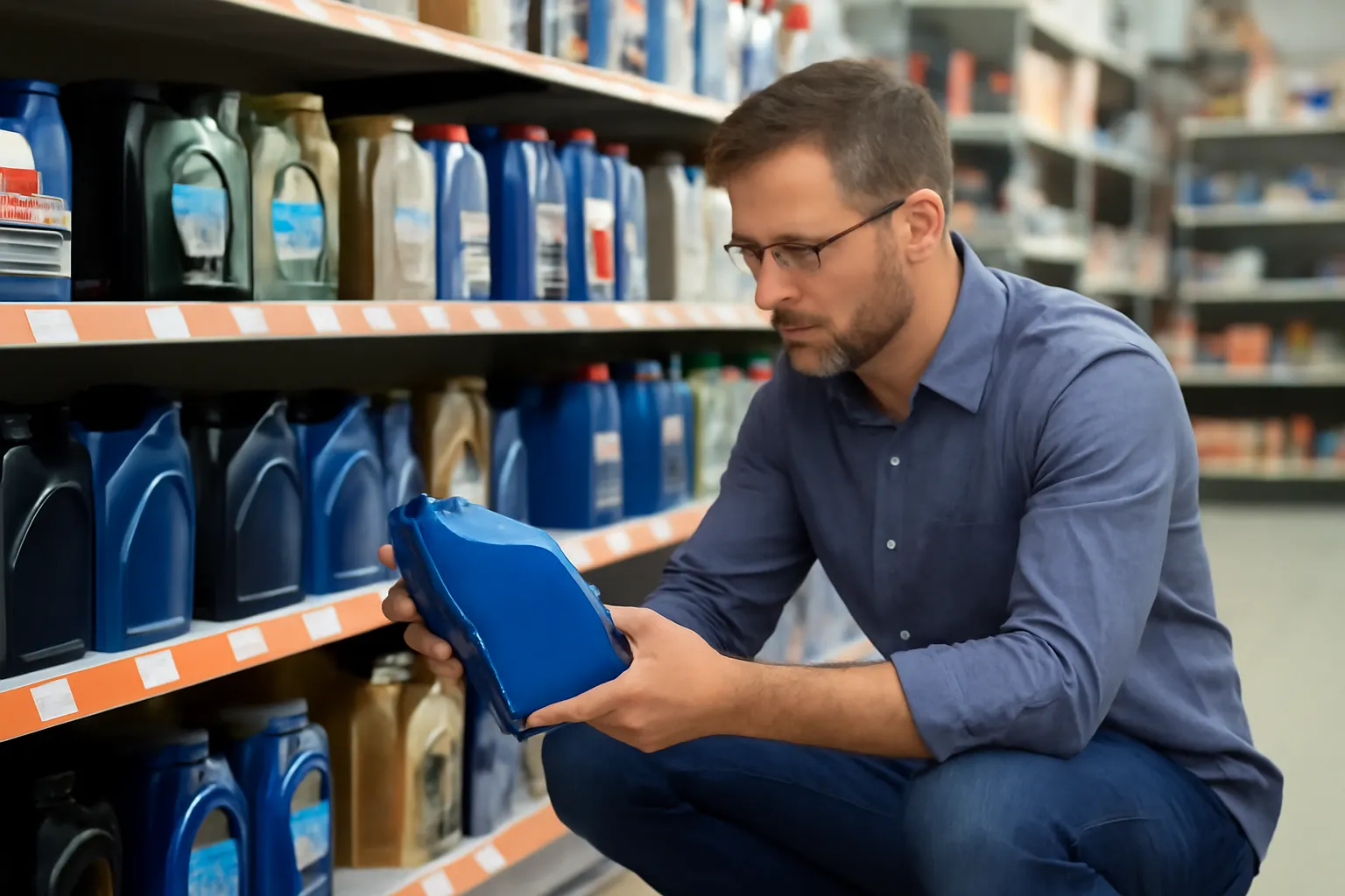 Engine oil cheaply selling