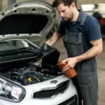 Morning engine oil exchange cost