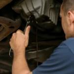 Engine oil leakage repair