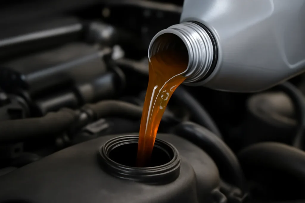 Engine oil synthetic oil 5W30
