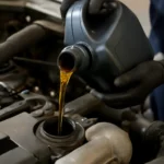 Diesel engine oil cycle