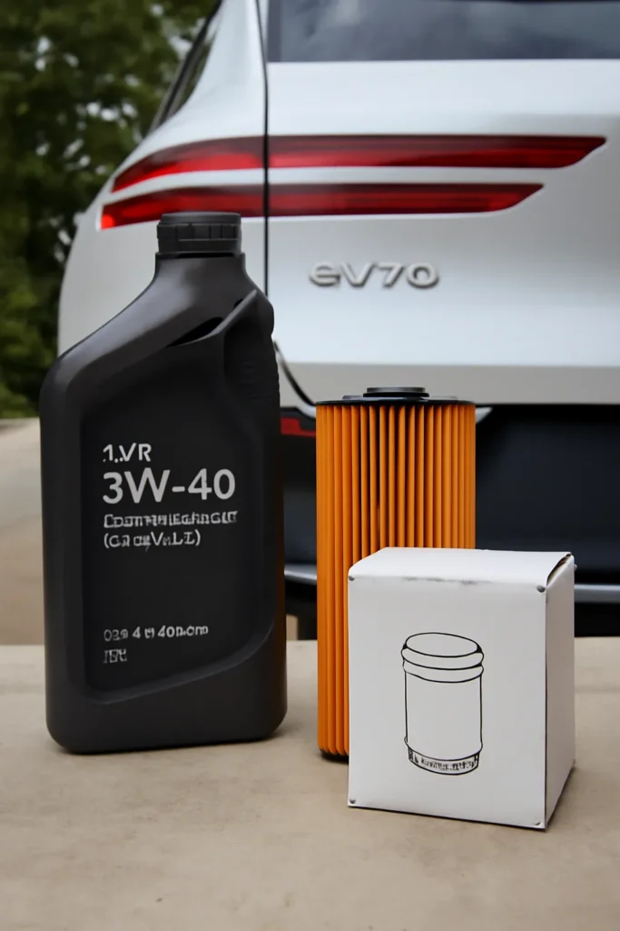 GV70 engine oil exchange set