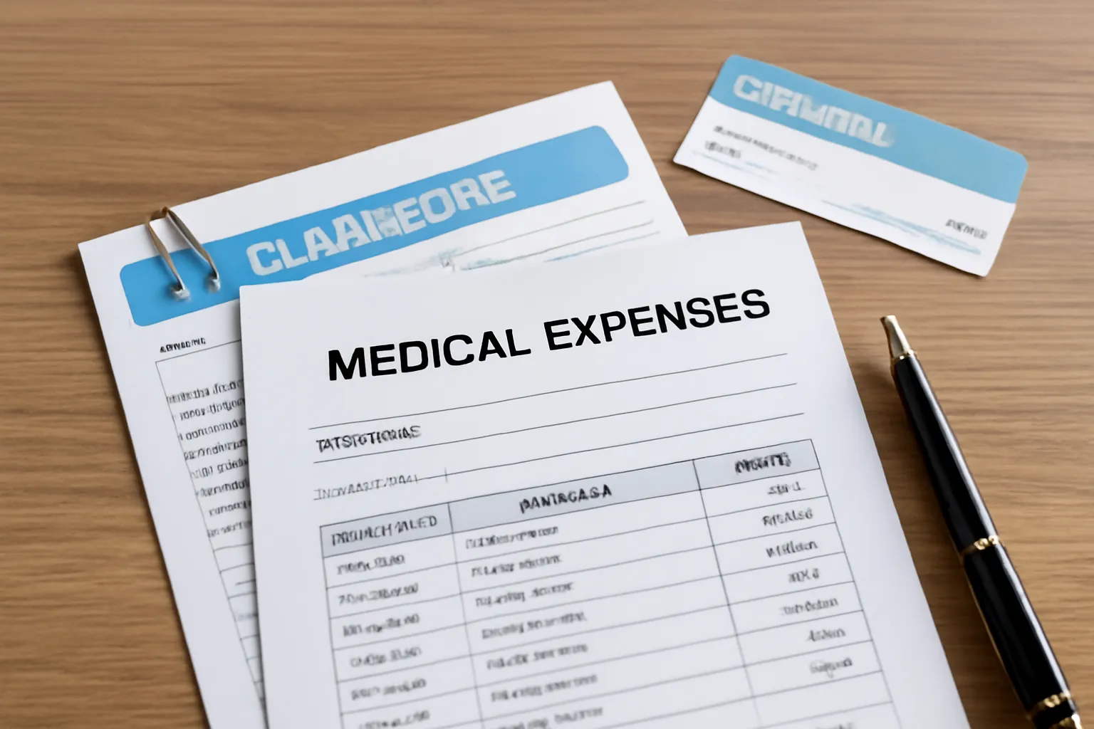 Medical loss insurance claim