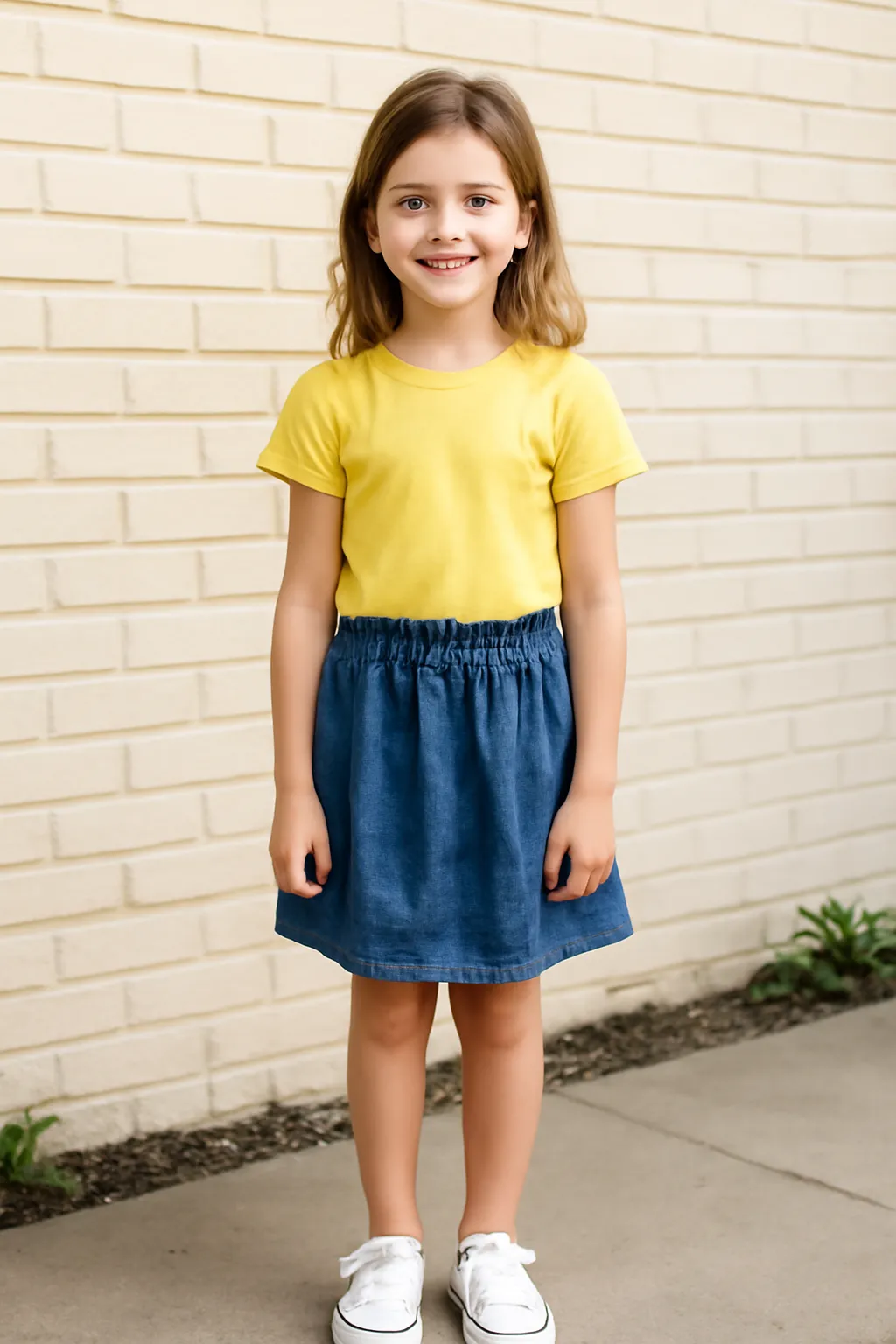Elementary school girl clothes