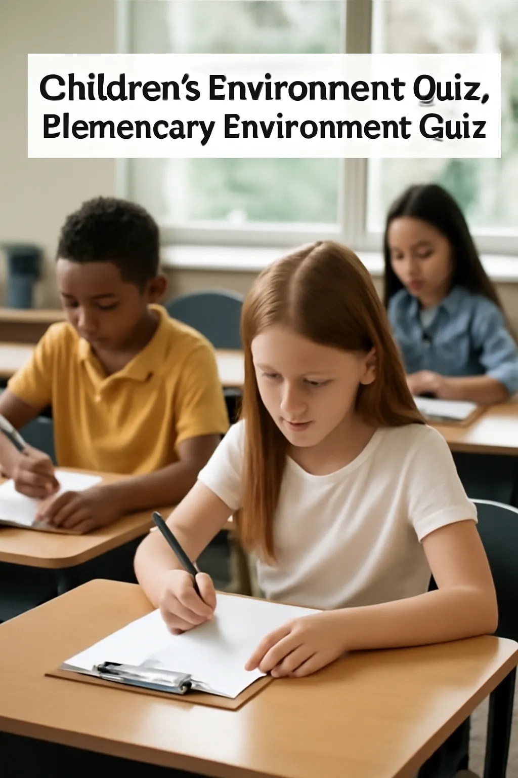 Elementary school environment quiz