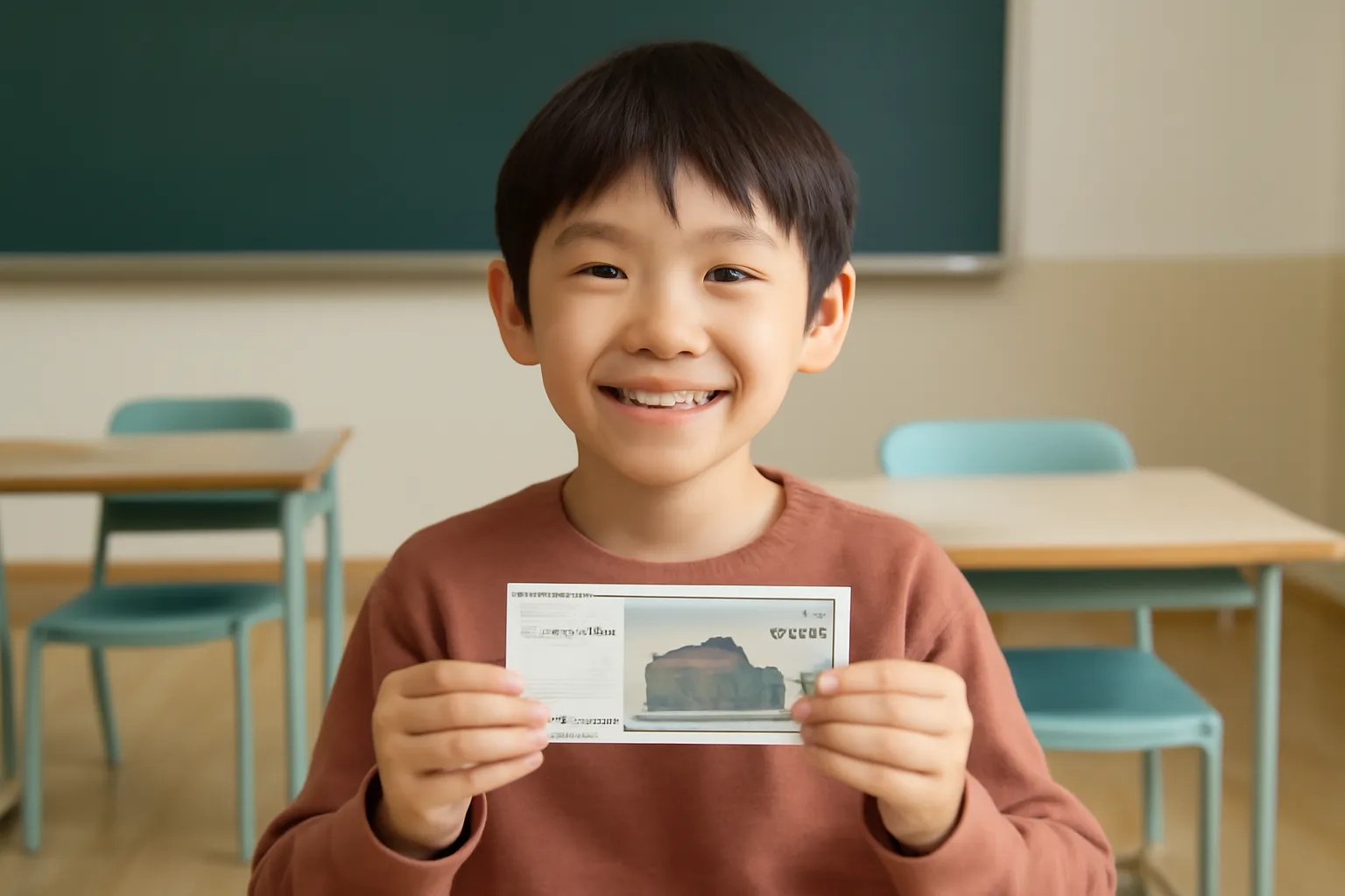Elementary School Student Futures Culture Gift Certificate