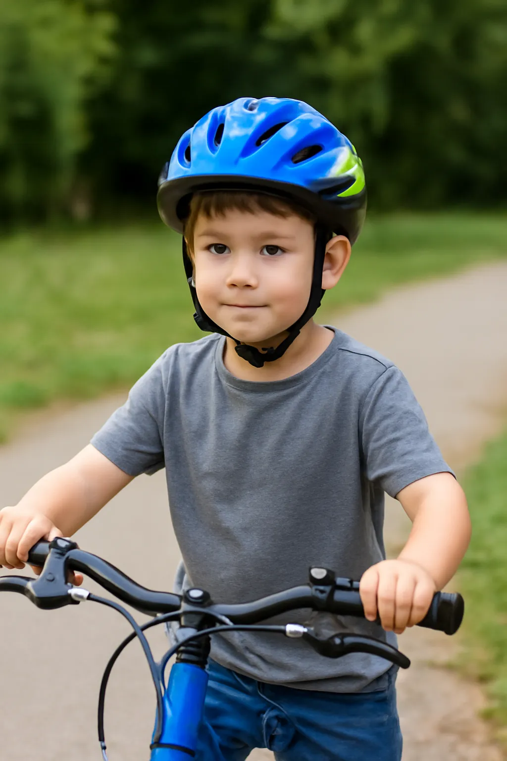 Elementary school bicycle helmet