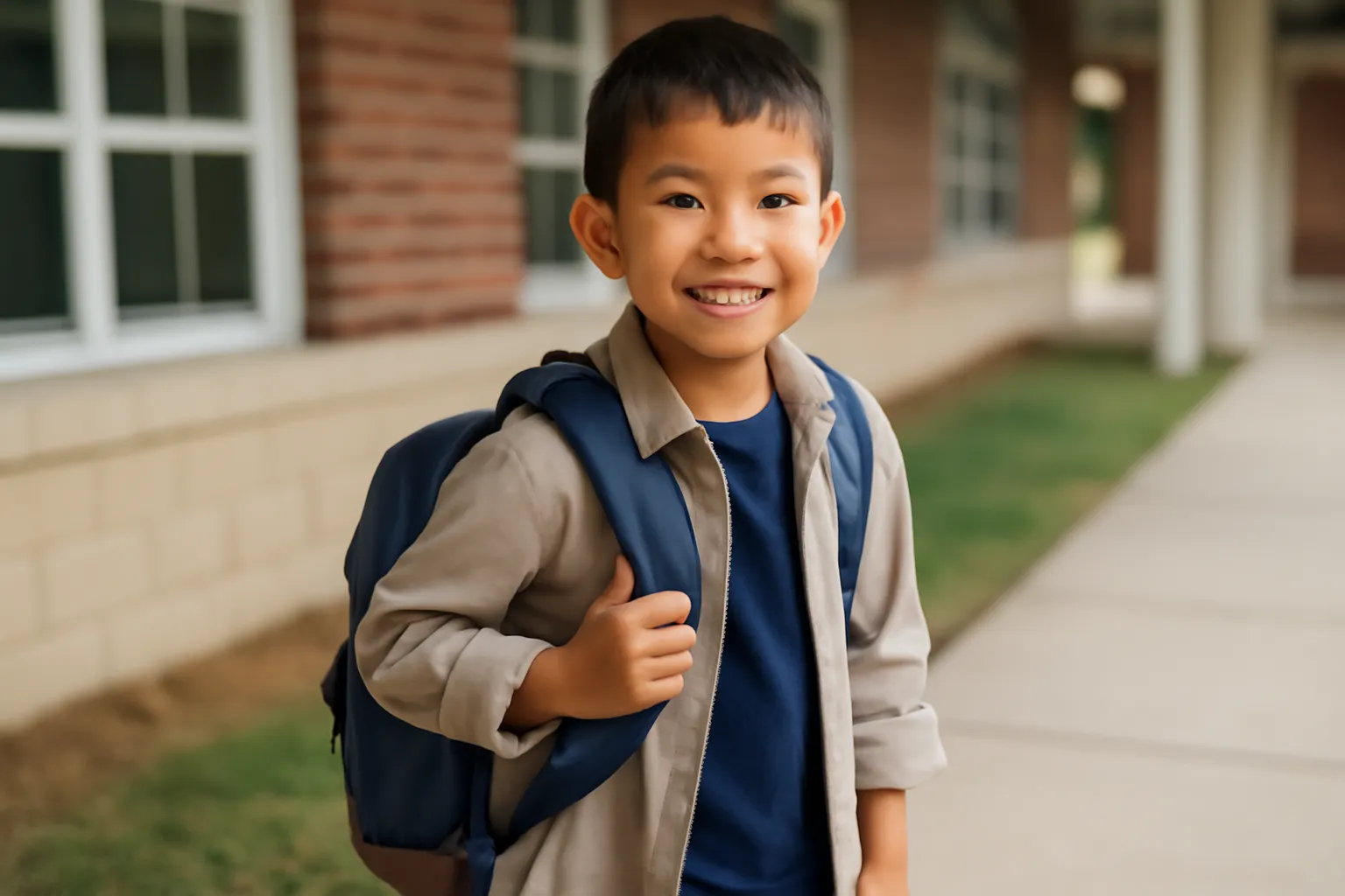 Elementary school student bag summary
