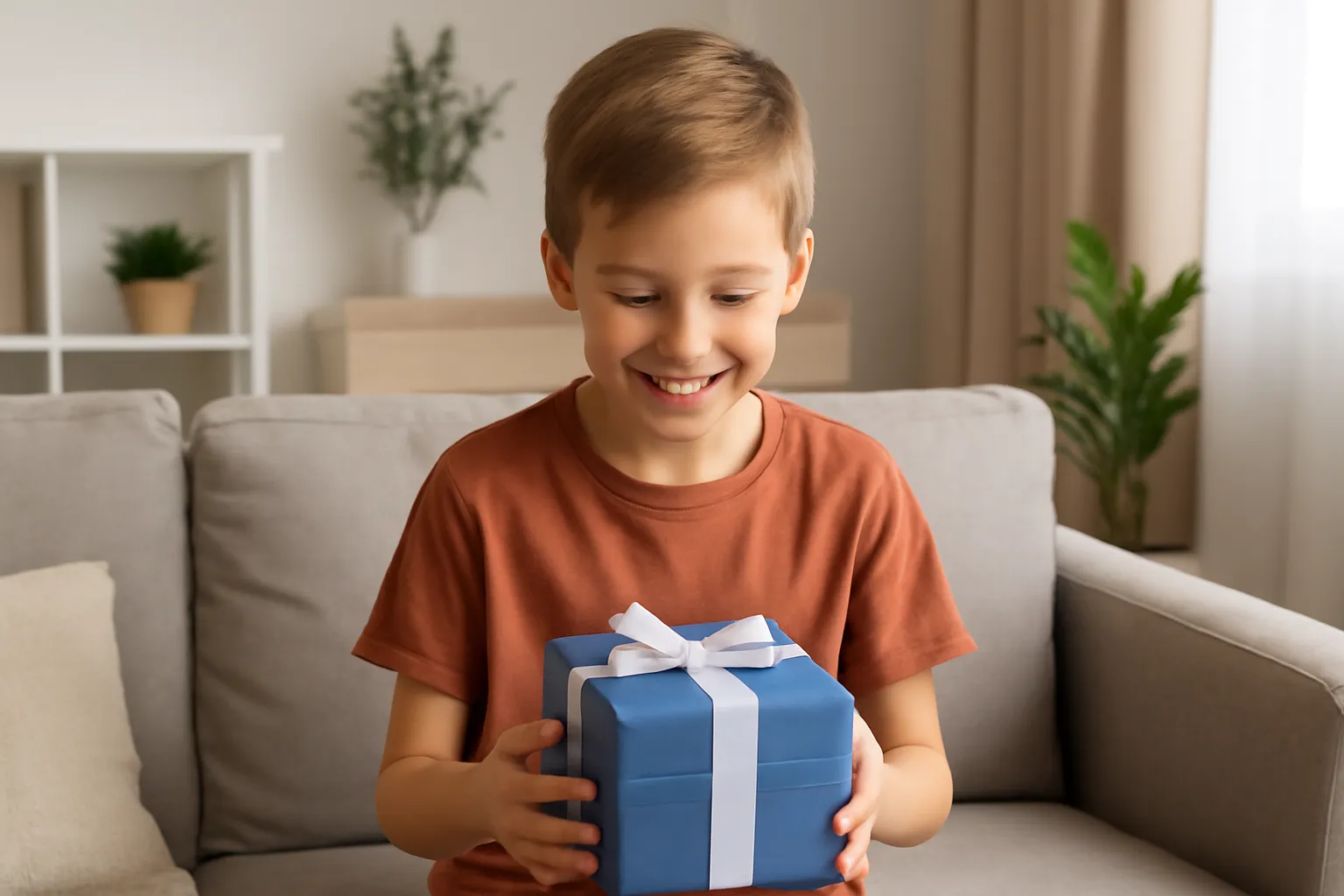 Elementary school birthday gift remains