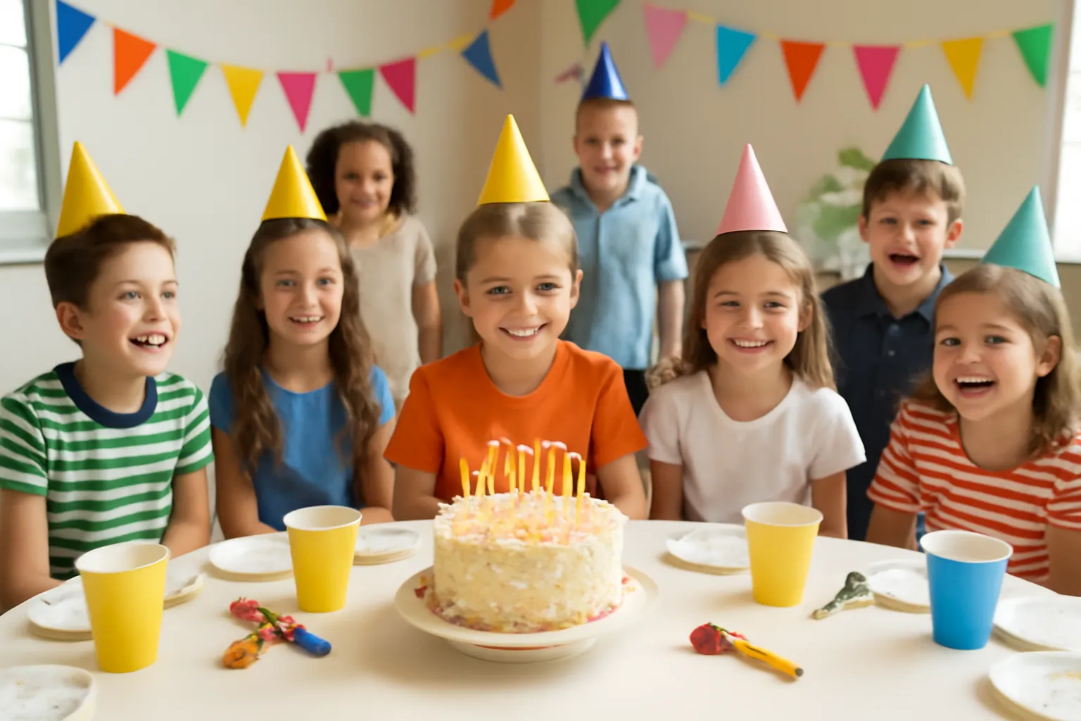 Elementary school birthday party place