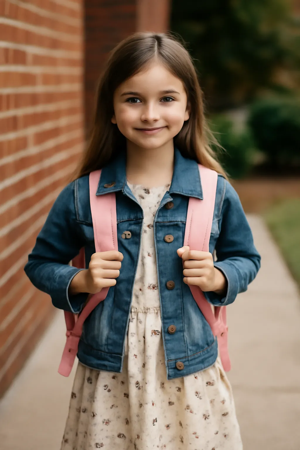 Elementary school girl clothes brand