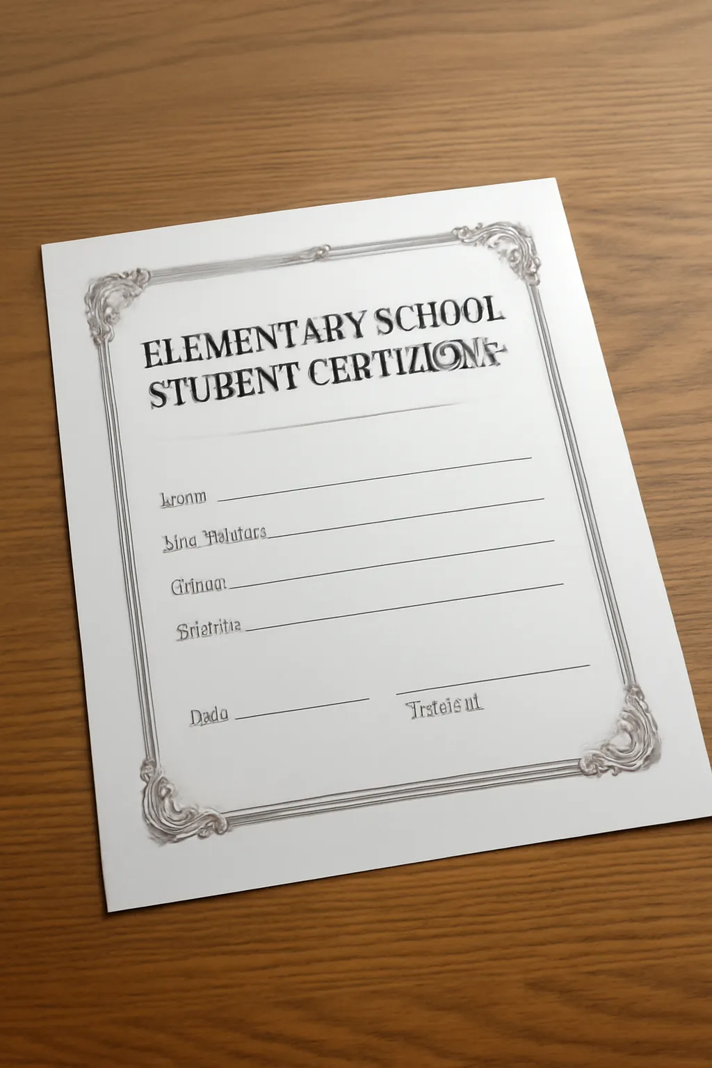 How to issue elementary school students' certificate