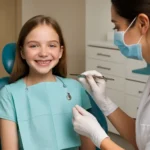 Elementary school teeth orthodontic