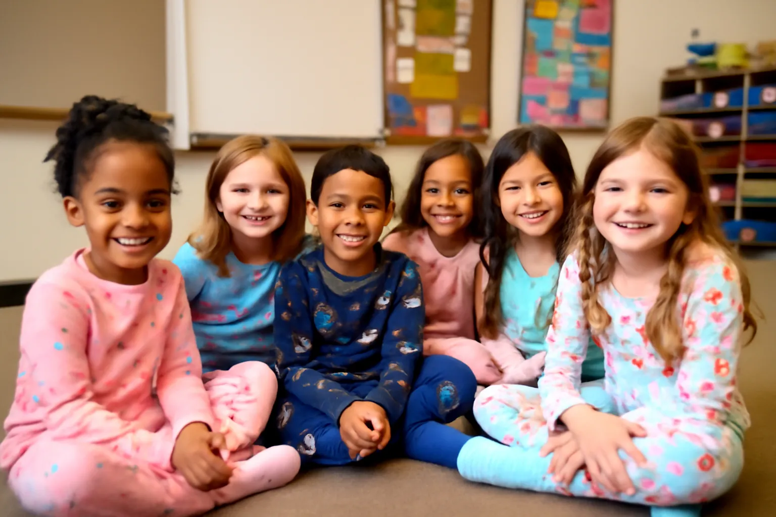 Elementary school pajama party permission