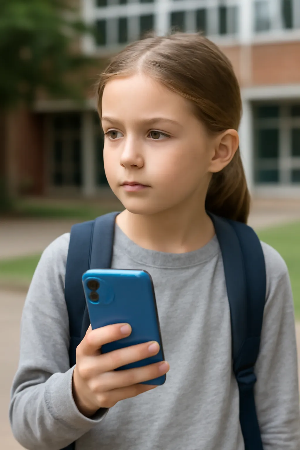 Elementary school student phone model