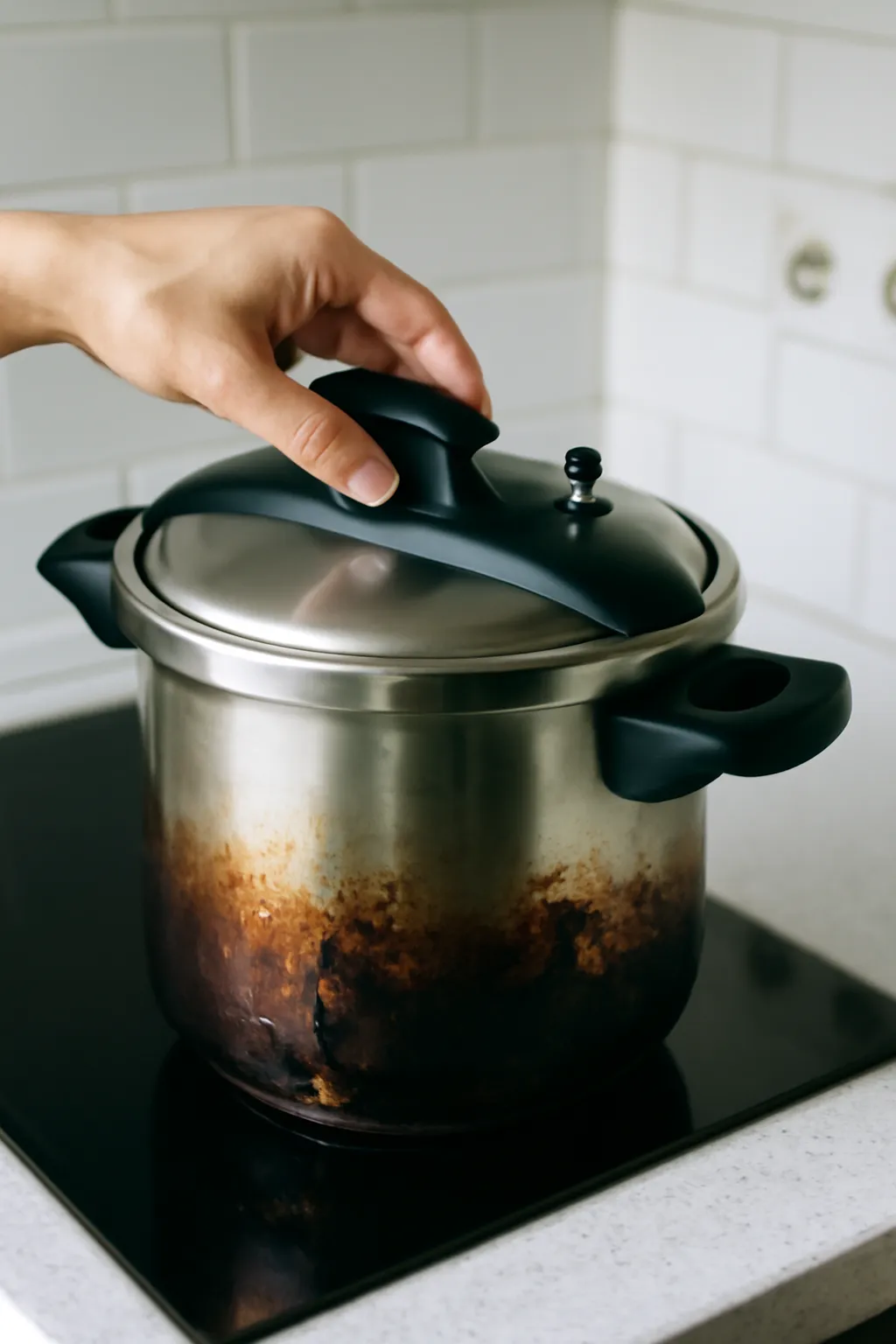 When you ride the pressure cooker