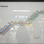 인천공항 철도 노선도