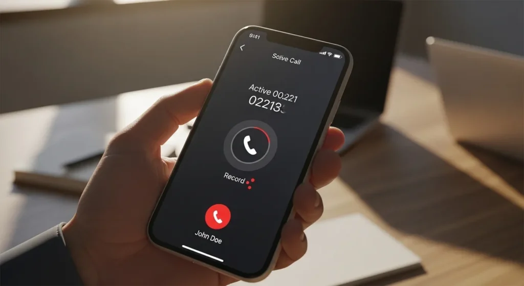 아이폰 통화녹음 익시오