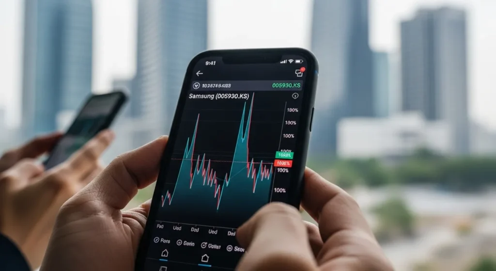 삼성전자 주가 변화