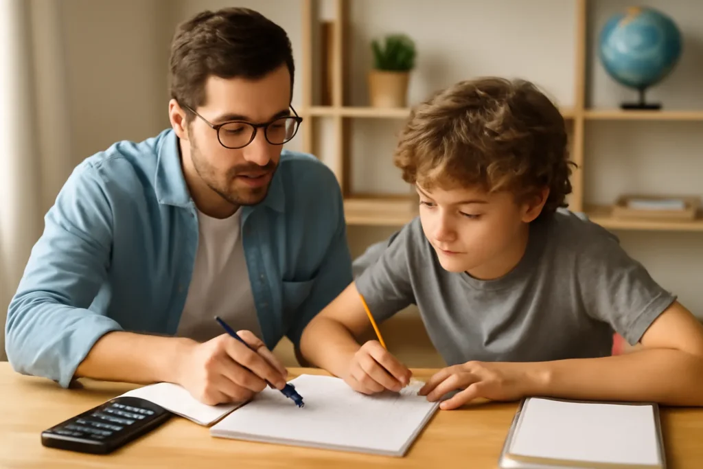 Middle school mathematics tutorial