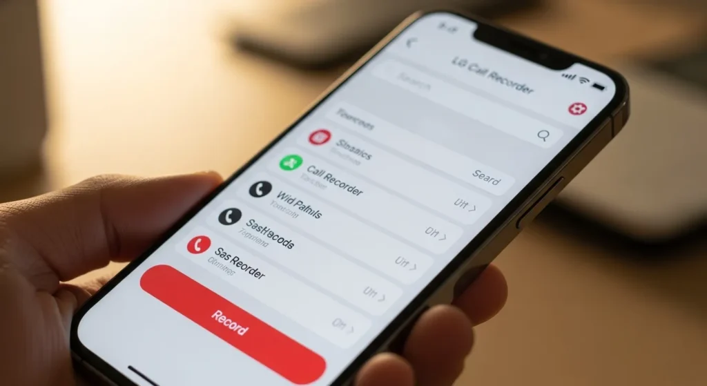 아이폰 통화녹음 어플 lg